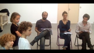 "Making 'The Past'" shows us the cast's rehearsal process.