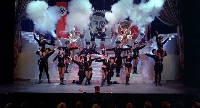 The producers' musical "Springtime for Hitler" shows a flagrant lack of taste as it sympathetically supplies Nazi Germany's perspective.