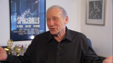 Mel Brooks mostly repeats stories you just heard in this 2012 interview, the Blu-ray's newest and only HD bonus feature.