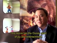 The screen-sharing figurines and subtitled remarks of Chinese managing director Stanley Cheung remind you that this is a Disney production.