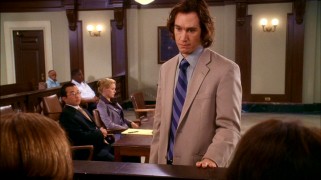 From the start of "Raising the Bar", public defender Jerry Kellerman fights injustice. To care, you'll have to get past Mark-Paul Gosselaar's long shaggy hairdo.