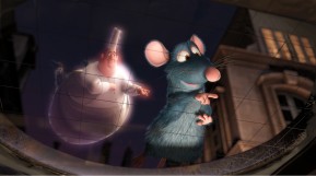 The ghost of revolutionary Parisian chef Auguste Gusteau advises Remy on his future.
