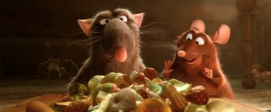 Remy's father Django and brother Emile don't understand their relative's picky tastes.