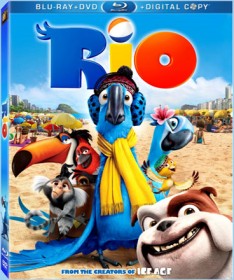 Rio Blu-ray + DVD + Digital Copy combo pack cover art