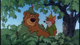 Robin Hood and Little John hidin' in the forest... oo-de-lally, oo-de-lally, golly what a day.