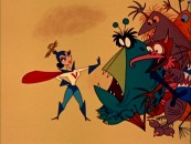 Imaginative, fun animation from Ward Kimball is the best part of "Mars and Beyond", the 50-year-old Disneyland episode that's included.
