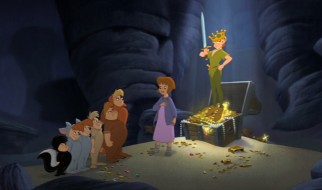Peter, Jane, and the lost boys have some fun with Hook's stolen treasure, but danger lurks nearer than they think.