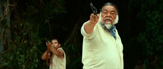 Though you may recognize Spanish actor Sergio Calderon from movies like "Men in Black" and the third "Pirates of the Caribbean", here he claims a presence more greatly felt as gun-toting Lead Mayan.