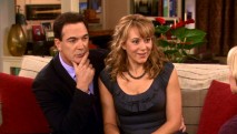Jeff and Audrey are excited at the possibility of having found the answer to their fertility problems in "The Surrogate."