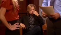 Russell (David Spade) observes Jeff's interactions with a work colleague in the Season 5 premiere.