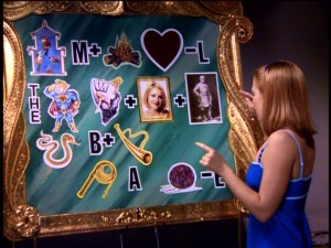 Just when you thought rebuses were beginning to fade, the ongoing Family Secret plot of third season "Sabrina" brought back the format in prominence.