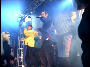 '90s boy band *NSync makes a short but noteworthy guest appearance, complete with two abbreviated song performances, in the third season of "Sabrina."