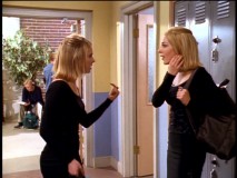 Sabrina checks out the situation as Valerie looks an awful lot like her.