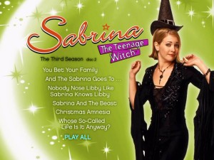 On the Disc 2 menu, Sabrina's dressed like a typical Halloween witch, something she just about never is.