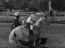 The all-important bucket relay will determine a winner in the rodeo.