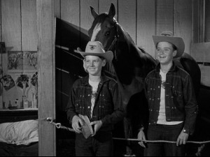 ...as well as laughter in "The Adventures of Spin and Marty."