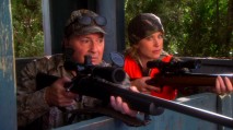 Hoping to sort out her daddy issues, Samantha joins her father (Kevin Dunn) on a hunting trip.