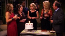 Friends and family gather around Samantha for her season-closing, urban-set "first" birthday celebration.