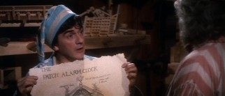Dudley Moore plays the innovative elf Patch. He's got a good idea, just you keep him near, he'll be so good for Christmas Day!