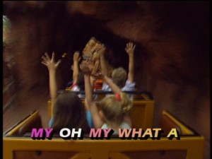If you call yourself a Disney fan, you should be able to A) identify this ride and B) complete the lyric.