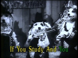 At one point, the program resorts to archived footage of dogs playing sports and engaging in other humorous activity.