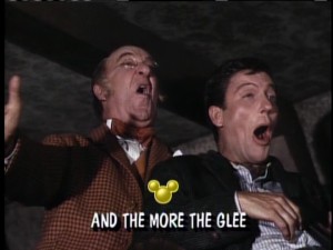 Uncle Albert and DVD share a moment in the glee club.