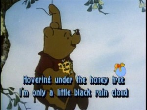 Ooh, a bouncing Pooh on a ball - just what I wanted for Christmas!