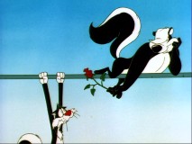 Pitu Le Pew is just as amorous as cousin Pepe, and Sylvester is just as uninterested as Pepe's targets.