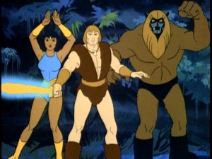 The oldest and most beloved of the DVD's eleven programs stars Princess Ariel, Ookla the Mok, and, front and center, eponymous hero Thundarr the Barbarian.