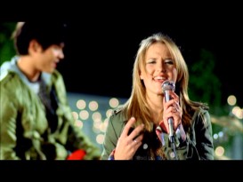 Emily Osment, Hannah Montana's pal and Haley Joel's little sister, attempts to prove she rocks in the music video for her "Once Upon a Dream" cover.