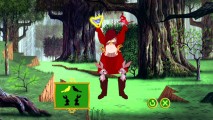 Watch the birds and bunnies carefully. You'll have to repeat the sequence or go mad trying in part of Briar Rose's Enchanted Dance Game.