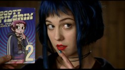 Mary Elizabeth Winstead strikes a classic Ramona pose in this hair and make-up test.