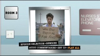 A still from Disc 1's animated main menu.