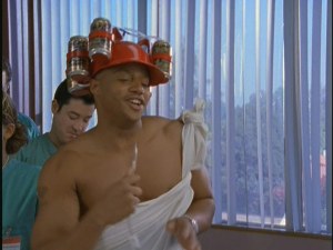 Recalling Turk's college antics, J.D. is reluctant to have his best friend operate on him.