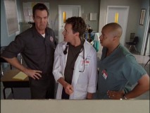 When it comes to lightbulbs, the surgical expertise of Doctors Cox and Turk is no match for The Janitor.