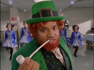 Upon hearing the words "Irish brother", J.D. conjures up this understandable image.