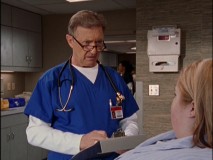 In "My Boss' Free Haircut", Dr. Kelso discovers that times have changed when he dons scrubs for the first time in a long time.