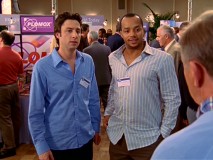 J.D. and Turk encounter Dr. Kelso at a medical convention.