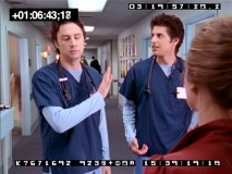 Zach Braff comes up with a variety of ways to brush off the doctor Melody thinks looks like him in the Alternate Lines section.