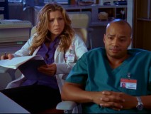 As the only leads of "My Full Moon", Elliot and Turk get thoughtful and nostalgic while watching over the interns.