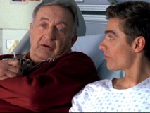 Stripped of his driving privileges, Dr. Kelso (Ken Jenkins) is the only one there for Cole (Dave Franco) on the day of his skin cancer surgery.