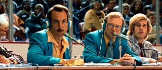 Will Arnett and Andrew Daly provide some amusement with their running (off-)color commentary of the Tropics' play.
