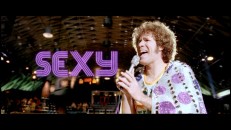 Select lyrics appear onscreen word-by-word in Jackie Moon's "Love Me Sexy" music video.