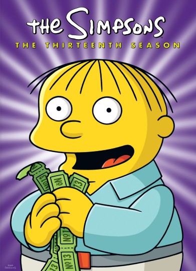 The Simpsons: The Complete Thirteenth Season's Ralph Wiggum DVD cover art - buy DVD from Amazon.com
