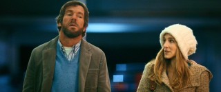 Even the company of the physician he's attracted to (Sarah Jessica Parker) can't wipe the pained look from Lawrence's face.