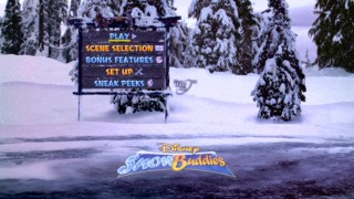The main menu looks bare here, but with patience you'll see Adam and his dogsled team racing in and out of the frame getting closer towards the camera.