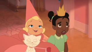 Charlotte and Tiana react quite differently to The Frog Prince’s ending in this clip from the opening of "The Princess and the Frog."