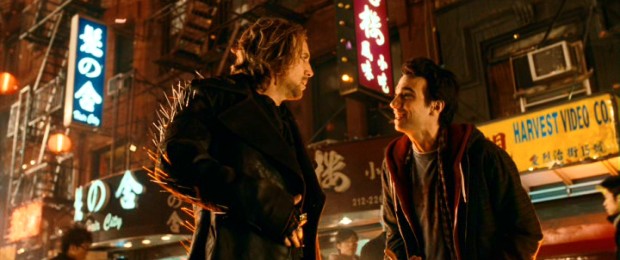 In Chinatown to retrieve the Grimhold, Dave Stutler (Jay Baruchel) discovers the thrills of being apprentice sorcerer to Balthazar Blake (Nicolas Cage).