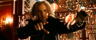 Nic Cage gets it done as masterful ancient sorcerer Balthazar.