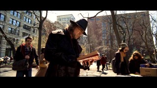 Dave catches Balthazar paging through the books of a Washington Square Park vendor in the DVD's one and only deleted scene.